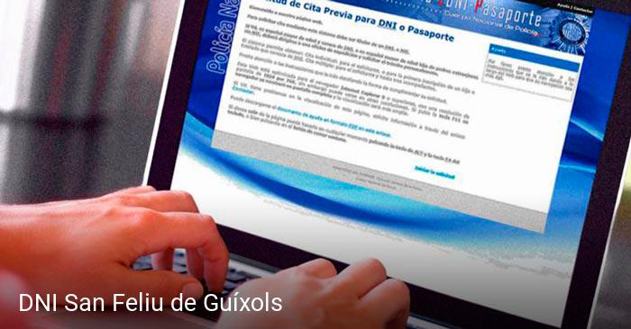 Cita Previa DNI San Feliu de Guíxols