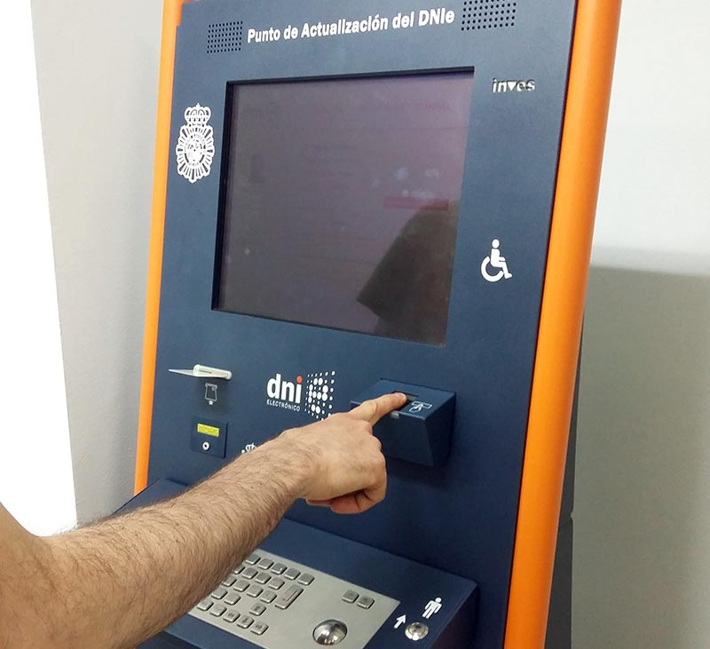 Punto de Actualización del DNI electrónico